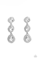 Load image into Gallery viewer, Prove Your ROYALTY White Earrings