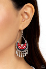 Load image into Gallery viewer, I Just Need CHIME Red Earrings
