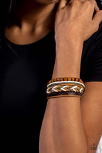 Load image into Gallery viewer, No Mans TIMBERLAND Green Pull Cord Urban Bracelet