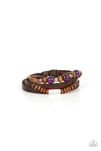 Load image into Gallery viewer, Public In-QUARRY Purple Urban Bracelet