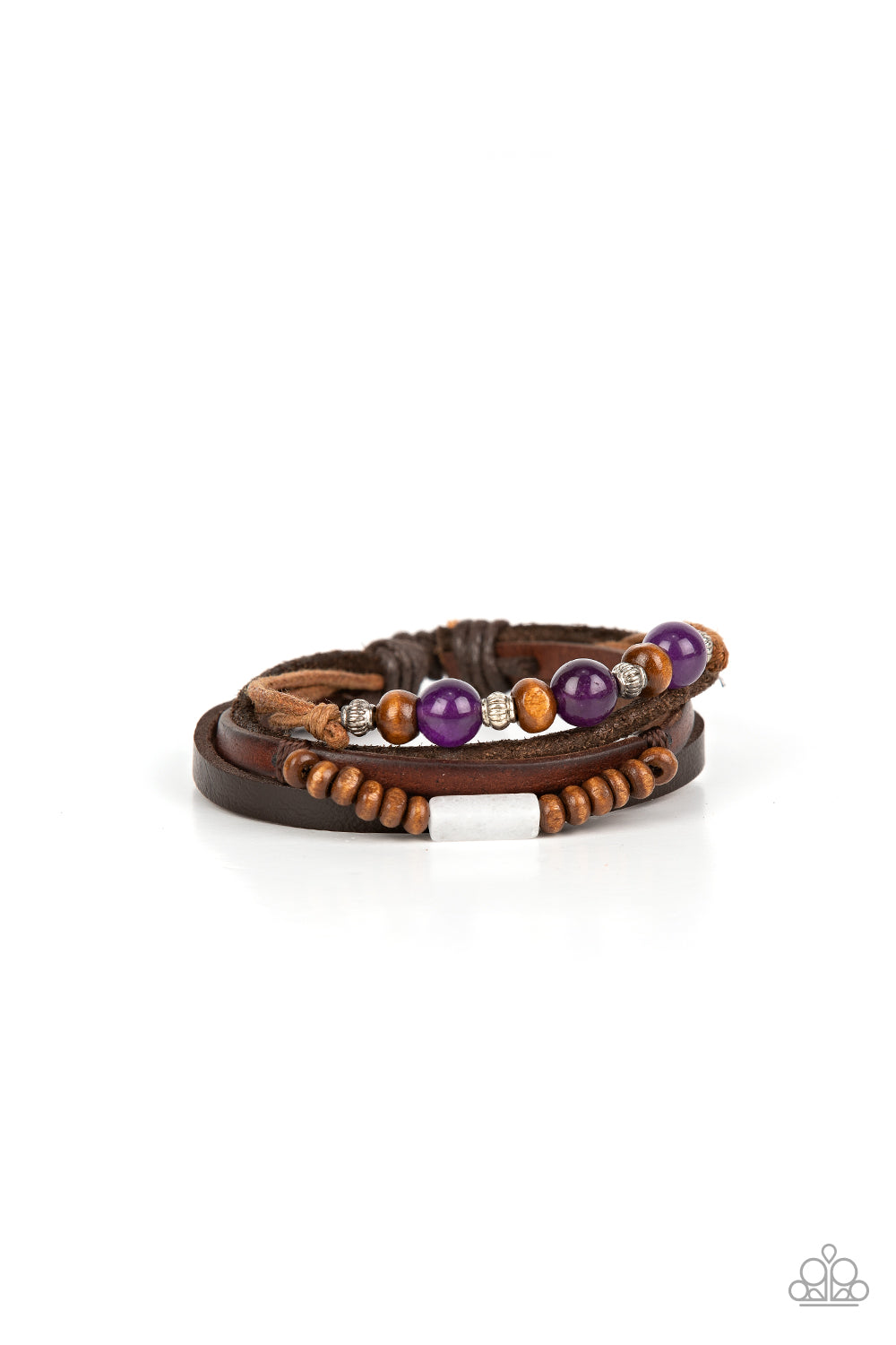 Public In-QUARRY Purple Urban Bracelet