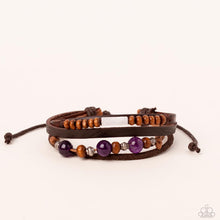 Load image into Gallery viewer, Public In-QUARRY Purple Urban Bracelet