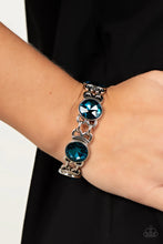 Load image into Gallery viewer, Devoted to Drama Blue Bracelet