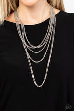Load image into Gallery viewer, Top of the Food Chain Silver Necklace