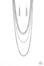 Load image into Gallery viewer, Top of the Food Chain Silver Necklace