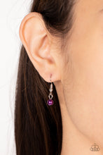Load image into Gallery viewer, Soft-Hearted Shimmer Purple Necklace