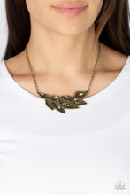 Load image into Gallery viewer, Enviable Elegance Brass Necklace