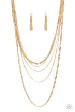 Load image into Gallery viewer, Top of the Food Chain Gold Necklace