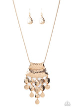 Load image into Gallery viewer, Totem Trek Gold Necklace