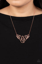 Load image into Gallery viewer, Thunderstruck Teardrops Copper Necklace
