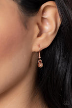 Load image into Gallery viewer, Thunderstruck Teardrops Copper Necklace