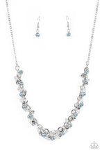 Load image into Gallery viewer, Soft-Hearted Shimmer Blue Necklace