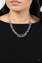 Load image into Gallery viewer, Soft-Hearted Shimmer Blue Necklace