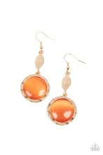 Load image into Gallery viewer, Magically Magnificent Orange Earrings