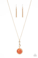 Load image into Gallery viewer, Magic Carpet Cruise Orange Necklace
