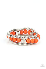 Load image into Gallery viewer, Tour de Tourist Orange Bracelet