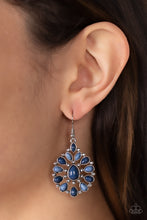 Load image into Gallery viewer, Lively Luncheon  Blue Earrings
