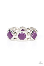 Load image into Gallery viewer, Asymmetrical A-Lister Purple Bracelet