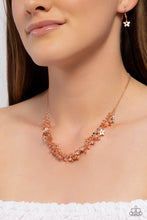 Load image into Gallery viewer, Fearlessly Floral Copper Necklace