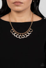 Load image into Gallery viewer, TEAR-rifically Twinkling Gold Necklace