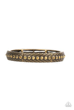 Load image into Gallery viewer, Risk Taking Twinkle Brass Bracelet