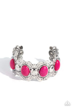 Load image into Gallery viewer, Sandstone Serenade Pink Cuff Bracelet