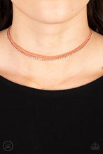 Load image into Gallery viewer, Glitzy Gusto Copper Choker