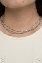 Load image into Gallery viewer, Glitzy Gusto White Choker