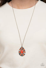 Load image into Gallery viewer, Blissfully Bohemian Orange Necklace