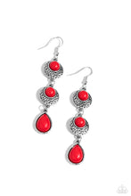 Load image into Gallery viewer, Tahoe Trailblazer Red Earrings