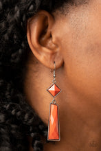 Load image into Gallery viewer, Hollywood Harmony Orange Earrings