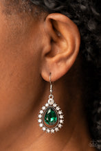 Load image into Gallery viewer, Divinely Duchess Green Earrings