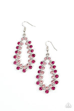 Load image into Gallery viewer, Its About to GLOW Down Pink Earrings