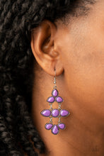 Load image into Gallery viewer, Bay Breezin Purple Earrings
