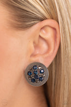 Load image into Gallery viewer, Stellar Status Blue Earrings