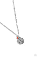 Load image into Gallery viewer, Minimal EFFORTLESS Orange Necklace