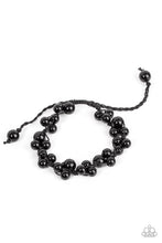 Load image into Gallery viewer, Vintage Versatility Black Pull Cord Bracelet