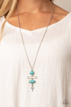 Load image into Gallery viewer, Artisan Eden Blue Necklace