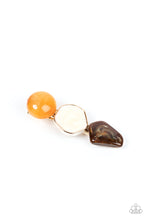 Load image into Gallery viewer, Quarry Couture Orange Hair Clip