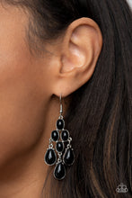 Load image into Gallery viewer, Feeling TIER-rific Black Earrings