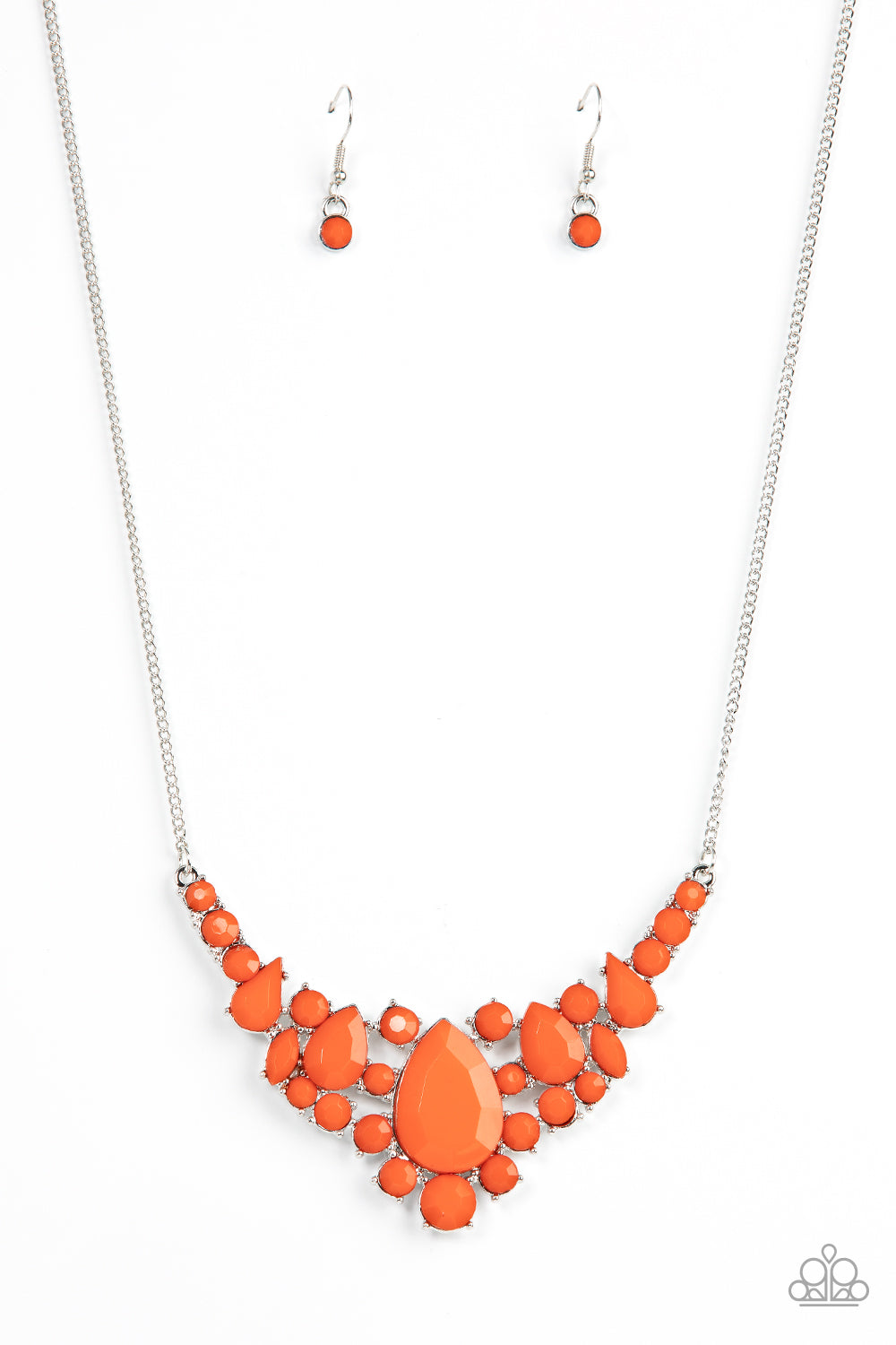 Bali Ballroom Orange Necklace