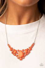 Load image into Gallery viewer, Bali Ballroom Orange Necklace