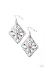 Load image into Gallery viewer, Pumped Up Posies Pink Earrings