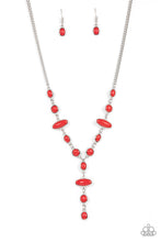 Load image into Gallery viewer, Authentically Adventurous Red Necklace