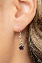 Load image into Gallery viewer, Wintry Wreath Purple Necklace
