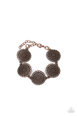 Garden Gate Glamour Copper Bracelet