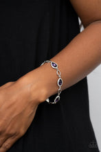Load image into Gallery viewer, Timelessly Teary Purple Bracelet