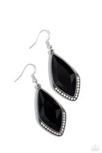 Load image into Gallery viewer, Deco Dazzle Black Earrings