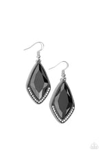 Load image into Gallery viewer, Deco Dazzle Silver Earrings
