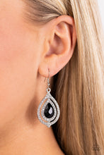 Load image into Gallery viewer, Lets GLOW, Girls! Black Earring